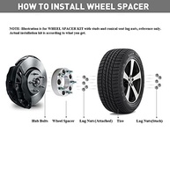 Adaptadores de Roda DCVAMOUS 1.5" 5x4.5 a 5x4.75 para Jeep, Ford, Lincoln - Mais Performance e Estilo! - imagem 4