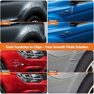 Kit Caneta de Retoque para Ford - Oxford White YZ | Reparo de Arranhões e Lascas com Revestimento Transparente - imagem 5