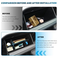 Organizador de Porta-Luvas para Ford Maverick 2022-2025: Maximize Seu Espaço! - imagem 5