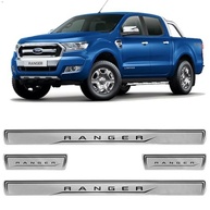 Jogo Soleira Porta Adesivo Resinada Ford Ranger 2013-2020: Proteção e Estilo Premium - imagem 2