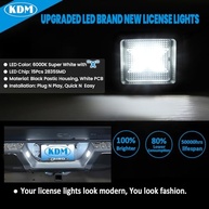Luz de Placa LED KDM 'X' para Ford F-150 Raptor (2015-2022) - Branca 6000K, 2 Peças [Patente Pendente] - imagem 3