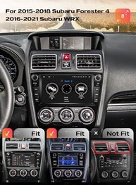 Central Multimídia Android 13 Dasaita para Subaru Forester/WRX: Conectividade Total e Experiência Premium - imagem 3