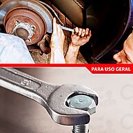 Chave Combinada 6-13mm: Kit 6 Peças Aço Forjado - imagem 2