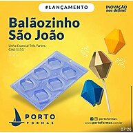 Forma Balão São João: Chocolates Temáticos! - imagem 1