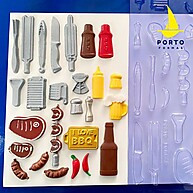 Forma Chocolate Churrasco: Decore Festas! - imagem 1