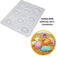 Forma Chocolate Conchinha 20g BWB: Festa do Mar! - imagem 1