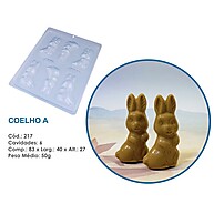 Forma Coelho A217: Bombons e Doces Irresistíveis! - imagem 1