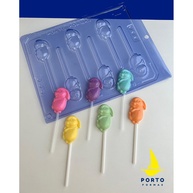 Forma Coelho Palito P275: Chocolate Artesanal - imagem 1