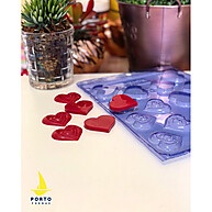 Forma Coração Simples P448 – Chocolates Perfeitos em Casa - imagem 1