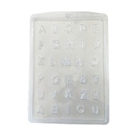 Forma de Acetato Letras: Crie Doces Personalizados! - imagem 1