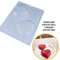 Forma de Chocolate Coração BWB: Praticidade e Perfeição - imagem 1