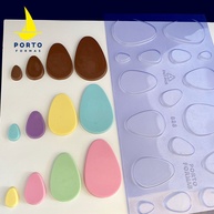 Forma de Chocolate Ovo Tablete: Crie Ovos Incríveis! - imagem 1