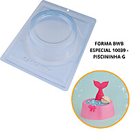 Forma de Silicone BWB Piscininha G 700g: Chocolates Perfeitos! - imagem 1