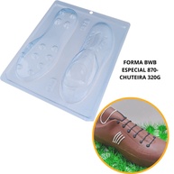 Forma de Silicone Chuteira: Chocolate Perfeito! - imagem 1