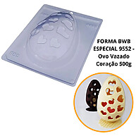 Forma de Silicone Coração 500g: Ovos de Páscoa Perfeitos! - imagem 1
