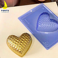 Forma de Silicone Coração: Chocolate Perfeito! - imagem 1