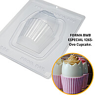 Forma de Silicone Ovo Cupcake BWB: Páscoa Perfeita! - imagem 1