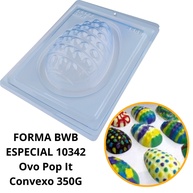 Forma de Silicone Ovo de Páscoa Pop It BWB - imagem 1