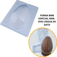 Forma de Silicone Ovo Língua de Gato 500g - BWB - imagem 1