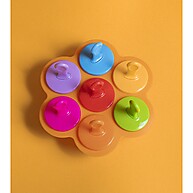 Forma de Silicone para 7 Picolés - Mozcada - imagem 1