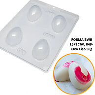 Forma de Silicone para Ovo de Páscoa 50g - BWB - imagem 1