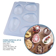 Forma de Silicone para Ovos de Páscoa 100g - BWB - imagem 1