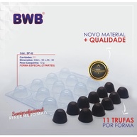 Forma de Silicone para Trufa Grande 60g - Ref. 42 Bwb - imagem 1