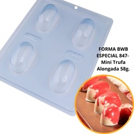Forma Mini Trufa Alongada: Crie Bombons Perfeitos! - imagem 1