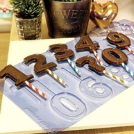 Forma Números: Crie Velas e Chocolates Incríveis! - imagem 1