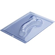 Forma Pênis Curvo P650 – Chocolate com Precisão - imagem 1
