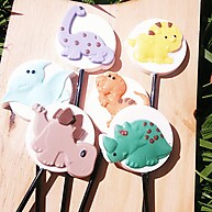 Forma Pirulito Dinossauros: Crie Doces Incríveis! - imagem 1