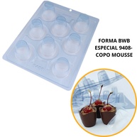 Forma Silicone Copo Mousse BWB 9408 - Chocolate Perfeito! - imagem 1