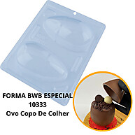 Forma Silicone Ovo de Páscoa BWB: Praticidade e Perfeição! - imagem 1