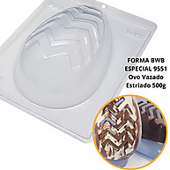 Forma Silicone Ovo Páscoa 500g: Crie Chocolates Incríveis! - imagem 1