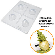 Forma Trufa Abacaxi: Chocolate Perfeito! - imagem 1