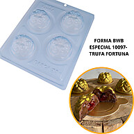 Forma Trufa Fortuna 80g: Silicone Premium para Festas - imagem 1