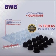 Forma Trufa Grande BWB: Produza Chocolates Incríveis! - imagem 1