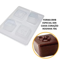 Formas de Chocolate BWB Coração: Crie Delícias! - imagem 1