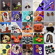 Formas Halloween BWB: 30 Modelos para Doces Assustadores! - imagem 1