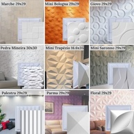 Kit Formas para Gesso 3D - 8 Modelos Decorativos em ABS para Painéis Personalizados - imagem 5