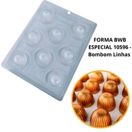 Formas para Bombom Linhas: Crie Chocolates Perfeitos! - imagem 1