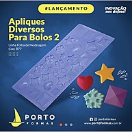 Forma Bolo Decorado: Apliques e Modelos Porto Formas - imagem 2