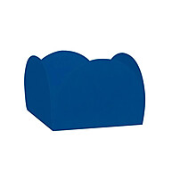 Forminhas 4 Pétalas Azul 50un - NC Toys - imagem 1