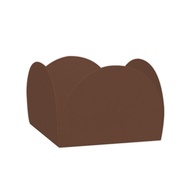 Forminhas 4 Pétalas Marrom: Decore Seus Doces! - imagem 1