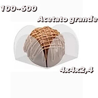 Forminhas para Doces Acetato 4x4x2,4 cm – Festas Incríveis! - imagem 1