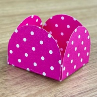 Forminhas Poá Pink: Decore Seus Doces! - imagem 1