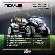 Kit de Polimento para Carrinho de Golfe NOVUS - Restaure Superfícies com Fórmula Profissional - imagem 5