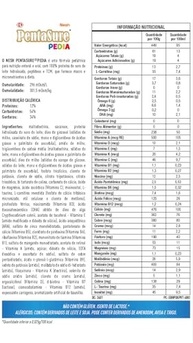 Nesh Pentasure PEDIA - fórmula nutricional completa especializada para crianças de 01 a 10 anos com riscos de broncoaspiração e com intolerância gastrointestinal - Sabor Baunilha, 400g, Sem Lactose e Glúten - imagem 3