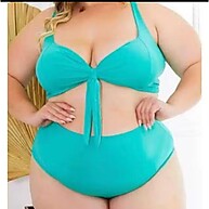Biquíni Hot Pants Cintura Alta Com Bojo e Forro - imagem 1