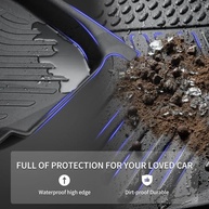 Tapetes KELCSEECS para BMW X4 (2019-2025): Proteção Total All-Weather e Forro de Carga Personalizado - imagem 4